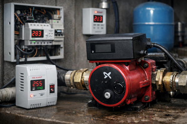 Grundfos после скачка напряжения