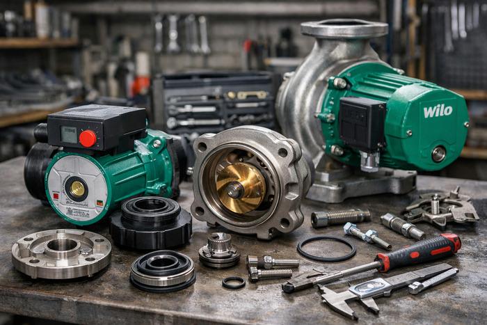 Особенности конструкции насосов Wilo
