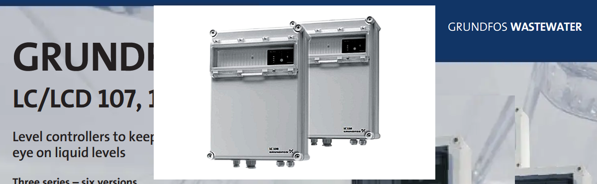 Ремонт шкафов управления насосами Grundfos LC/LCD
